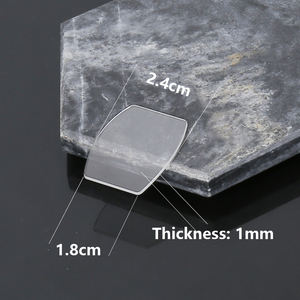 Verre de montre en saphir transparent personnalisé, courbure centrale prononcée, résistant à l'usure, anti-rayures, surface polie, compatible - Product Image 5