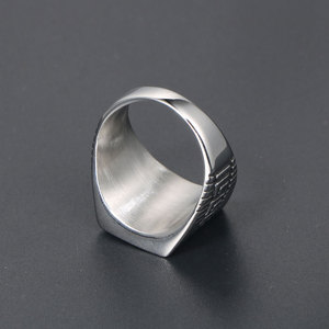Men's Star Pattern <b>Ring</b> SA1086 Metal Geometry Jewelry Gift - Product Image 5