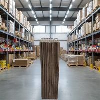 Séparateur d'emballage logistique en carton ondulé épais, jetable, enduit de PVC, en pâte de bois vierge, recyclable, couleurs personnalisables
