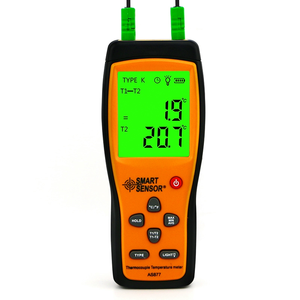 AS877 K Type 2-4 Channel Thermocouple Digital <b>Thermometer</b> With High Probe ABS Material IP54 AS877 OEM Supported <b>Thermometer</b> AS87 - Product Image 3