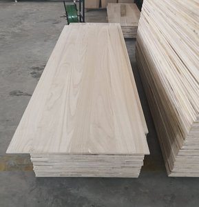 Panneau en bois de <span class=keywords><strong>Paulownia</strong></span> léger, planche de meuble solide, écologique, décoration intérieure moderne, utilisation hôtelière, matériau naturel - Product Image 3