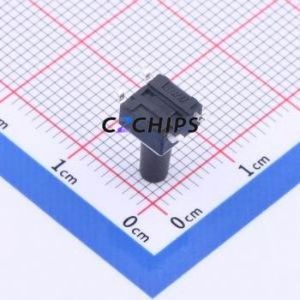 K2-6639SP-O3SC-04 Tactile Switch SMD-4P,6x6mm Switch 1.8N Vertical Mount 6mm 6mm - Product Image 2