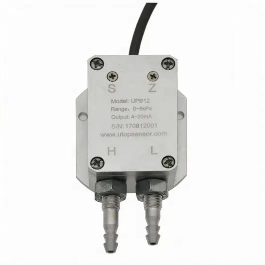 UPB12 Piezo-ResistiveซิลิคอนลมAir Differential Pressure Transducer