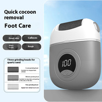 Dissolvant de callosités électrique rechargeable pour les pieds: bannissez les callosités, lissez les pieds rapidement et durablement, résultats en salon doux à la maison.