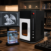 Machine de gravure laser 3D portable pour cristal, graveur de verre, équipement de gravure interne pour petites entreprises de cadeaux et artisanat DIY