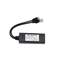 Séparateur PoE IEEE802.3af/at avec taux de Transmission Ethernet 100Mbps 48V 57V Interface Micro USB Commutateur réseau d'injecteur PSE