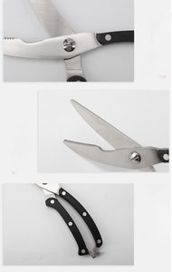 Chuyên Nghiệp Xương Gà Kéo Gia Cầm Kéo Cắt Thép Không Gỉ Gà Tây Thịt Cá Rau Nhà Bếp Kéo - Product Image 6