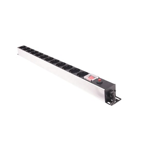 Ổ Cắm Điện PDU 12 Cổng 16A 250V Với Bảo Vệ Quá Tải Và Đèn Báo Đơn Vị Phân Phối Điện - Product Image 1