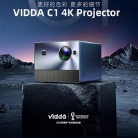 Global Hisense C1 Pro 4K Kurzdistanz-Dreifach-Laser Smart-Projektor Heimkino 3D Geringe Latenz Autofokus Keystone Beamer