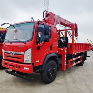 Camión de Carga 4x2 de Fábrica China <span class=keywords><strong>con</strong></span> Grúa Hidráulica Telescópica de 3, 4 y 5 Toneladas, Grúa Móvil Montada en Camión en Venta - Product Image 3