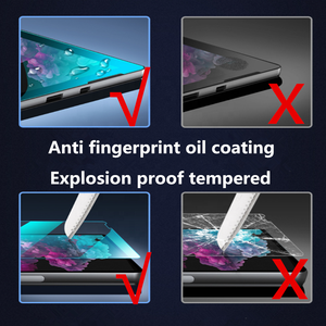 2.5D yüzey Laptop için yüksek temizle temperli cam ekran koruyucu git 12 3 /Pro 9 8 7 6 5 4 3 2 1 Anti parmak izi yağ kaplama - Product Image 3
