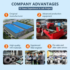 Kabinet aliran Laminar Mini kecil untuk Meja/stasiun pembersih aliran udara/tudung asap, laboratorium furnitur baja untuk penggunaan Rumah Sakit & Sekolah - Product Image 5