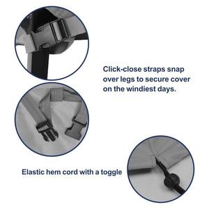 STARRYHEART Outdoor Two Seat Patio Furniture Waterproof <b>L</b> <b>Shape</b> Elastic <b>Sofa</b> <b>Cover</b> - Product Image 5