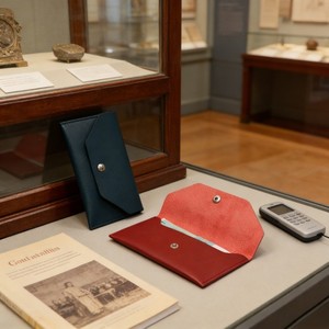 Portamonete in Pelle PU Multicolore, <span class=keywords><strong>Portafoglio</strong></span> Sottile e Resistente con <span class=keywords><strong>Chiusura</strong></span> <span class=keywords><strong>a</strong></span> <span class=keywords><strong>Scatto</strong></span>, Custodia Portatile per Contanti e Carte - Product Image 4