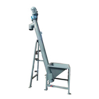Machine industrielle de convoyeur de vis de vis de tuyau incliné de poudre de nourriture d'alimentation