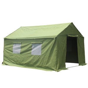 Оптовая продажа, уличная зимняя Зеленая палатка для кемпинга со стальной рамой - Product Image 3