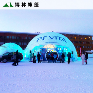 Tente transparente sphérique d'extérieur pour restaurant, grande tente dôme pour exposition hôtelière, tente transparente personnalisée pour observation des étoiles - Product Image 4