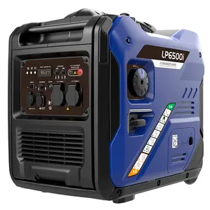 Generator Bensin Portabel 5,3 KW Mulai Elektrik Tipe Senyap 230V 5300 Watt Generator Inverter Daya Besar