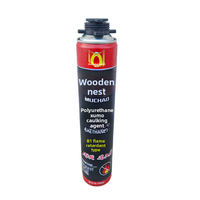 MU CHAO A22 500ml Mousse polyuréthane monocomposant bon marché à pulvériser pour la construction, le montage de fenêtres et de portes