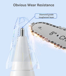 Nouvelle pointe de rechange haute sensibilité pointe de remplacement plume de Film en papier pour <span class=keywords><strong>Apple</strong></span> <span class=keywords><strong>Pencil</strong></span> génération 1/2 - Product Image 4