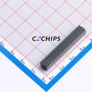 SOLC-130-02-L-Q-A Pin Socket P=1.27mm Connector 1.27mm 1.27mm Square Hole Four Row - Product Image 1