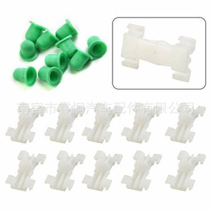 Clip de fixation de plaque de protection de voiture Shuangxuan 51138231130 pour BMW E46, clips de garniture extérieure en plastique avec capuchon d'amortisseur - Product Image 4
