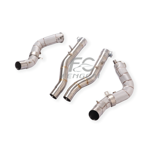 Colectores de escape deportivos de alto flujo para Ferrari <span class=keywords><strong>Roma</strong></span> V8 3.9T 2020+ - Mejora de tubo de escape para coches de carreras de alto rendimiento - Product Image 5