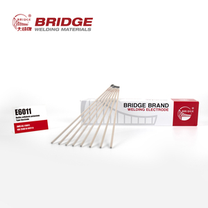 Electrodos de Soldadura de Acero al Carbono de Penetración Profunda E6010 E6011 de la Marca Bridge - Product Image 3