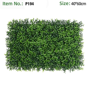 Panneau mural vertical en gazon artificiel de buis en plastique pour aménagement paysager intérieur, terrasses, Thanksgiving et mariages - Vente en gros - Product Image 5
