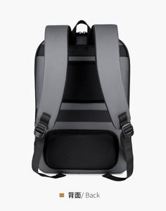 Minimalist Business Laptop <b>Backpack</b> Water-resistant Slim External Frame Zipper Closure 15.6 Inch Laptop <b>Compartment</b> Portable - Product Image 5
