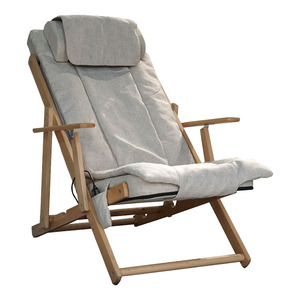 Boguan Massage Chair Recliner <b>Folding</b> USB Rechargeable Back Massage Dual Mechanism Balcony Lounge Chair - Product Image 1