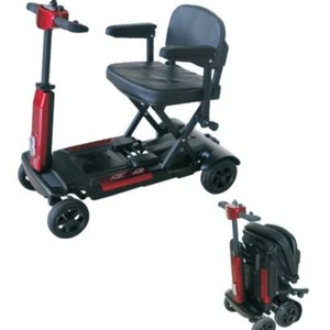 Light Weight 24KG Electric Folding Mobility Scooter 180W 4 Wheel Lithium Battery Elderly <b>Walker</b> Chinese Electric Cars Adults - Product Image 1