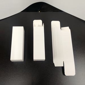 <b>Small</b> White <b>Box</b> <b>Packaging</b> Customized <b>Packaging</b> White Cosmetic <b>Box</b> with Logo Plain White Paper <b>Box</b> - Product Image 4