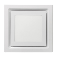 Ventilateur d'extraction en plastique étanche pour salle de bain ménage salon plafond conduit extracteur d'air ventilateur pour bureau