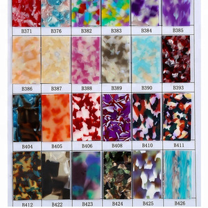 CANYUAN تصميم شخصي 9 مقاطع الربط من Acetate لطيف أخضر ورقة اللوتس اليعسوب مشبك مخلب خلات بالجملة - Product Image 3