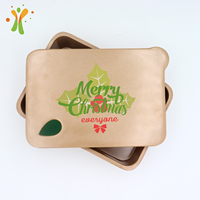 Boîte à déjeuner écologique en fibre de bambou naturelle biodégradable pour enfants boîte à bento avec bande de balle de riz boîte à déjeuner