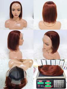 Promoción Letsfly: Pelucas Bob Rectas de 35$ con 200 gramos, Color 10 Pulgadas, Pelucas Frontales de Encaje 13x4, Cabello Humano 10A 100% Disponible al por Mayor 250% - Product Image 4