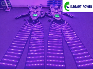 Traje <span class=keywords><strong>de</strong></span> Robot LED Brillante para Fiestas, Carnavales, Discotecas y Espectáculos - Product Image 1
