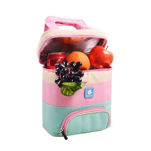 Boîte à pizza isotherme portable en tissu Oxford grande capacité pour 4 personnes, avec bandoulière, en stock usine - Product Image 3