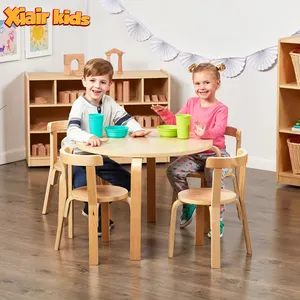 Xiair बालवाड़ी डेस्क और कुर्सियों सेट प्राथमिक कक्षा पूर्वस्कूली केंद्र मोंटेसरी Daycare के फर्नीचर बच्चे नर्सरी आपूर्तिकर्ता