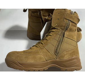 Botas de Combate HBTB02 Personalizadas para Verano, Otoño y 4 Estaciones, en Verde, Negro, Marrón Coyote y Varios Colores Desérticos, de Corte Alto - Product Image 5