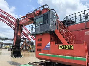 다기능 디젤 EX2500 준설선 2000m3/h 25m 수심 모래 자갈 준설선 - Product Image 2