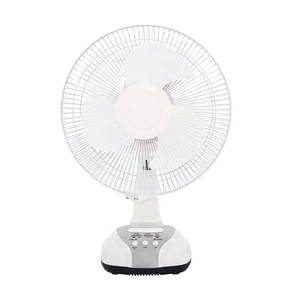 Ventilador <span class=keywords><strong>de</strong></span> Techo LED Recargable con Energía <span class=keywords><strong>Solar</strong></span> Portátil <span class=keywords><strong>de</strong></span> 12 Pulgadas, Personalizable OEM/ODM, Independiente, para Exteriores, Camping, Eléctrico - Product Image 1