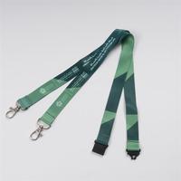 CH Wholesale Sublimation Printing Polyester Lanyards With Logo Custom Certification Keychain OEM ODM ECO Promotion Event Gifts