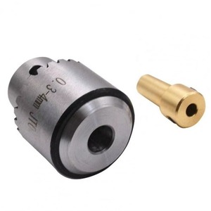 Schraubenschlüssel-Drehmaschinen-Bohrmaschinen-Zubehör 0,3mm-4mm Mini-Bohrfutter <span class=keywords><strong>JTO</strong></span> Kegelmontiertes Bohrfutter - Product Image 6