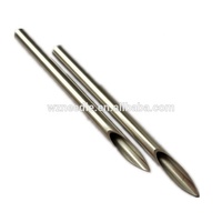 Aguja Hipodérmica de Acero Inoxidable SUS 304 de Alta Calidad, Cánula de Uso Veterinario Reutilizable, Agujas Metálicas de 18G, Marca WN, Diagnóstico