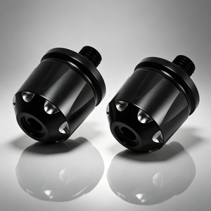Tapón de Extremo de Manillar de Acero Inoxidable con Peso para <span class=keywords><strong>Bombardier</strong></span> <span class=keywords><strong>Can</strong></span>-<span class=keywords><strong>Am</strong></span> <span class=keywords><strong>Spyder</strong></span> F3 y RT 2024 - Product Image 2