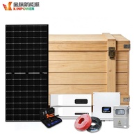 Kit Completo de Energía Solar Fotovoltaica con Batería de 48V y 5 KWH de Almacenamiento de Energía, con Panel Solar de 3 kW, Directo de Fábrica