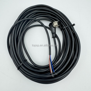 Endüstriyel M12 dirsek kablo konnektörleri 4Pin elektronik uygulamalar için IO tetik kamera kablosu açmak için - Product Image 1