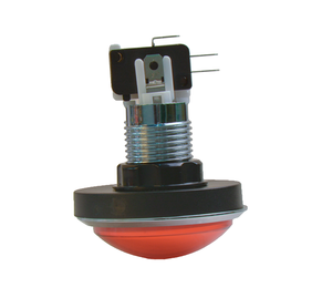 아케이드 게임 기계를 위한 고품질 60MM 둥근 돔/편평한 조명된 누름단추식 전쟁 - Product Image 3